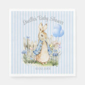 Serviette En Papier Petit Peter Rabbit Baby shower garçon (Devant)