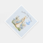 Serviette En Papier Petit Peter Rabbit Baby shower garçon (Coin)