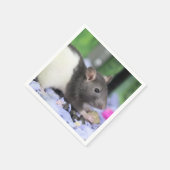 Serviette En Papier Petit rat (Coin)