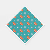 Serviette En Papier Petit renard pas cher (Coin)