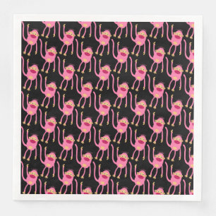Serviette En Papier Petit Singe mignon
