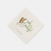 Serviette En Papier Petit singe mignonne Jungle Baby shower Safari (Coin)