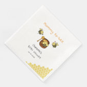 Serviette En Papier Petite abeille à miel mignonne avec Baby shower de (Coin)