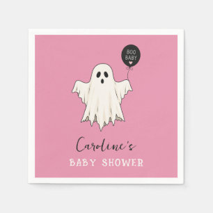 Serviette En Papier Petite fantôme Spooky automne bébé fille Shower Ro