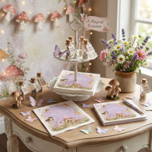 Petite Fée Fête de Naissance Fille Jardin Fantaisi