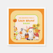 Serviette En Papier Petite fête d'Halloween (Devant)