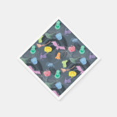 Serviette En Papier Petite fête d'Halloween Citrouille et drôle Ghosts (Coin)