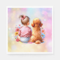 Petite fille et canicule d'abricot