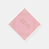 Serviette En Papier Petite Golden Stars Papier Mariage (Coin)