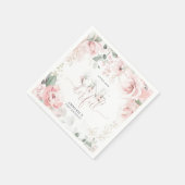 Serviette En Papier Petite Miss Nappes superflues (Coin)