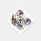 Serviette En Papier Petite Ours Koala Animal australien (Coin)