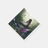 Serviette En Papier Petite Sirène (Coin)