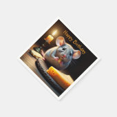 Serviette En Papier Petite souris douce (Coin)