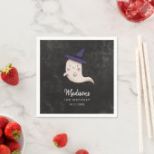 Serviette En Papier Petites filles Boo Halloween fête d'anniversaire (En situation)