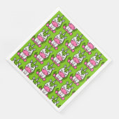 Serviette En Papier Petites filles Unicorn Pony (Coin)