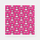 Serviette En Papier Petites filles Unicorn Pony (Devant)