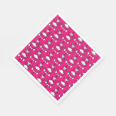 Serviette En Papier Petites filles Unicorn Pony (Coin)