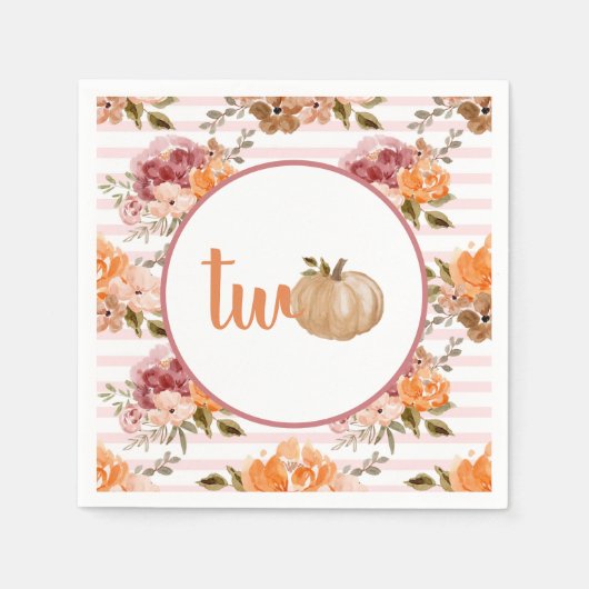 Serviette En Papier Petites serviettes Citrouilles Notre Petit Citroui (Devant)