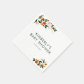 Serviette En Papier petites serviettes de baby shower mignonne (Coin)