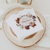 Serviette En Papier Petites serviettes de citrouille Rustique