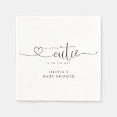 Serviette En Papier Petites serviettes en baby shower (Devant)