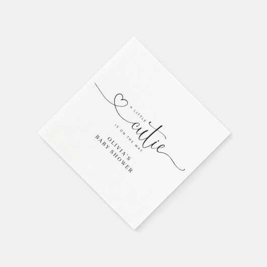 Serviette En Papier Petites serviettes en baby shower (Coin)