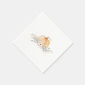 Serviette En Papier Petits Baby showers Citrouilles (Coin)