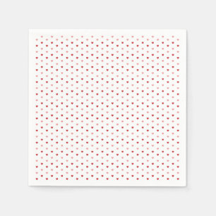 Serviette En Papier Petits Coeurs