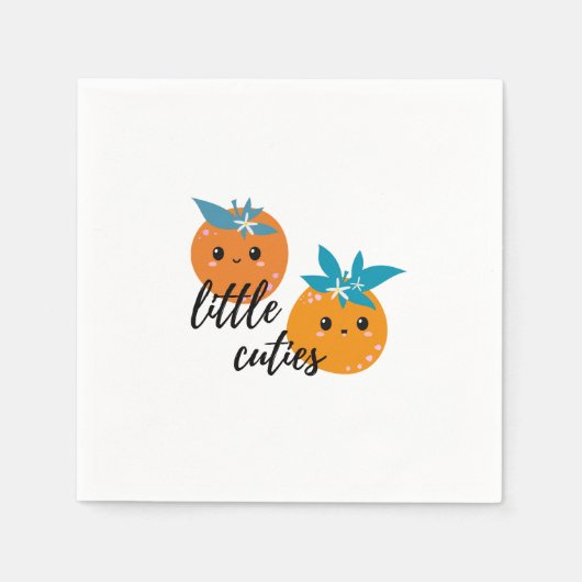 Serviette En Papier Petits Cuties, serviettes (Devant)