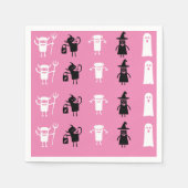 Serviette En Papier Petits monstres ! (Devant)