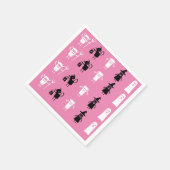 Serviette En Papier Petits monstres ! (Coin)