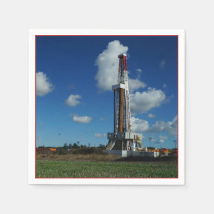 Serviette En Papier Pétrole à gaz Forage de la plate-forme d'impress