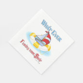 Serviette En Papier Peu importe ce qui flotte votre bateau (Coin)