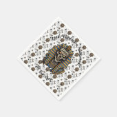 Serviette En Papier 🤍 Pharaoh Mummy  (Coin)