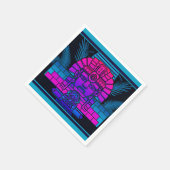 Serviette En Papier Pharaoh Synthwave (Coin)