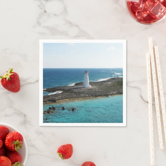 Serviette En Papier Phare (En situation)