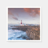 Serviette En Papier Phare Angleterre (Devant)