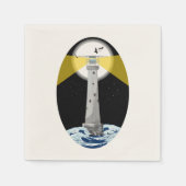 Serviette En Papier Phare de Bishop Rock (Devant)