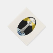 Serviette En Papier Phare de Bishop Rock (Coin)