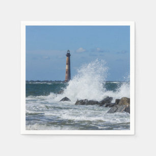 Serviette En Papier Phare de Morris Island