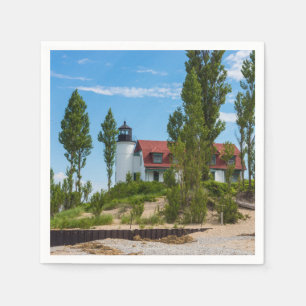 Serviette En Papier Phare de Point Betsie