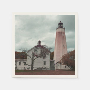 Serviette En Papier Phare de Sandy Hook