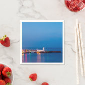 Serviette En Papier Phare de Scarborough (En situation)