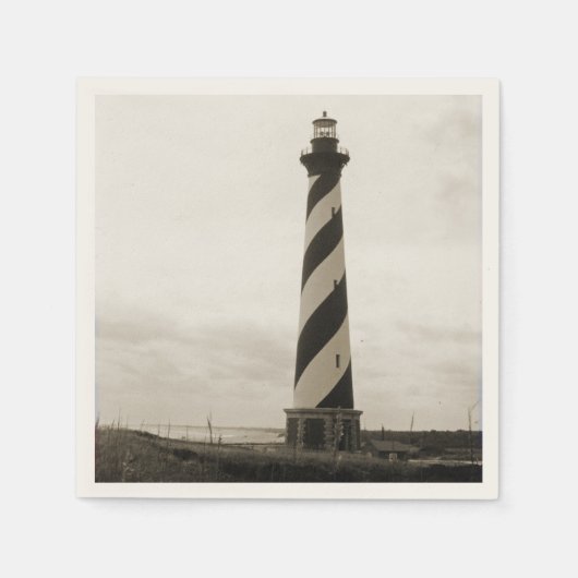 Serviette En Papier Phare du cap Hatteras (Devant)