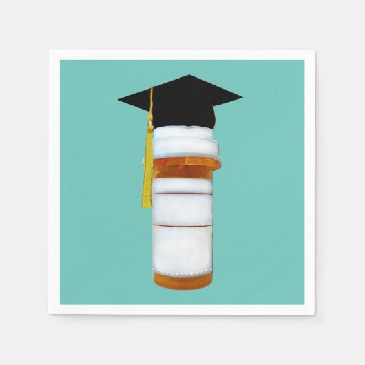 Serviette En Papier Pharmacy School Graduation (Devant)