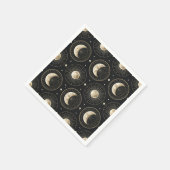 Serviette En Papier Phase Lunaire Céleste (5) (Coin)