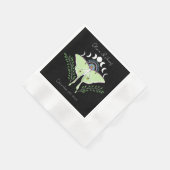 Serviette En Papier Phases Luna Moth Moon (Coin)