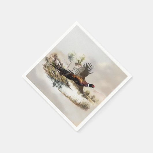 Serviette En Papier Pheasant (Coin)