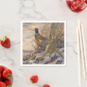 Serviette En Papier Pheasant (En situation)