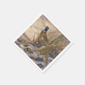 Serviette En Papier Pheasant (Coin)